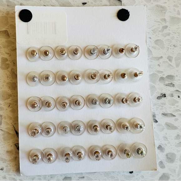 G by Gennaro Women's Gold/Silver Earrings Set NEW - Picture 6 of 6